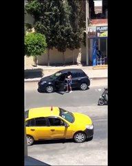 Une fille veut faire le Kiki Challenge dans la rue mais ça tourne mal