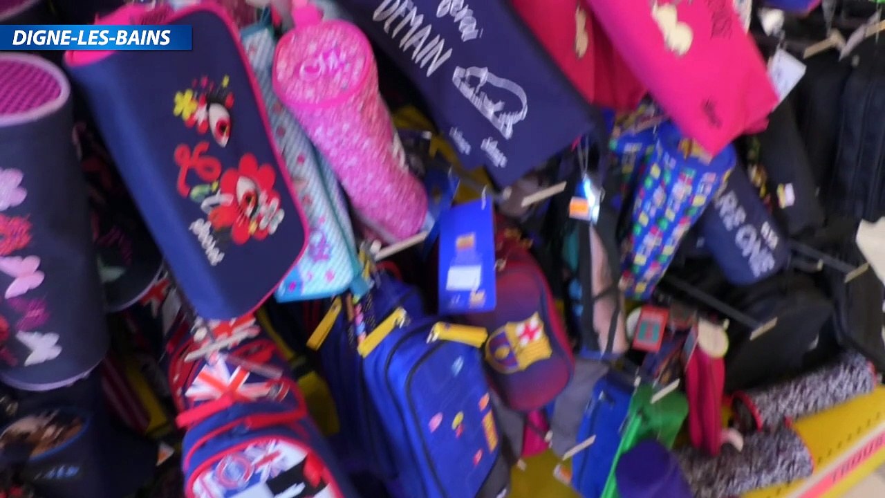 Alpes-de-Haute-Provence :  C'est bientôt la rentrée .... en tout cas les magasins, eux, sont prêts !