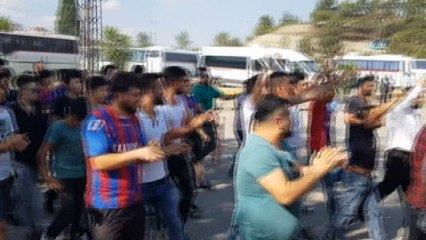 Taraftardan Karabükspor'a destek yürüyüşü