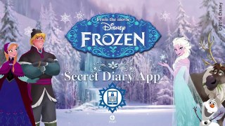 Frozen Secret Diary App Convierte tu tablet en un Diario Secreto