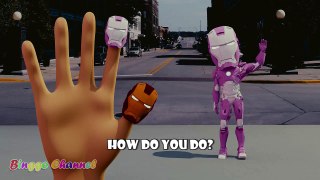 Ironman Mini 3D Finger Family | Nursery Rhymes and Kids Song | 3D Animation