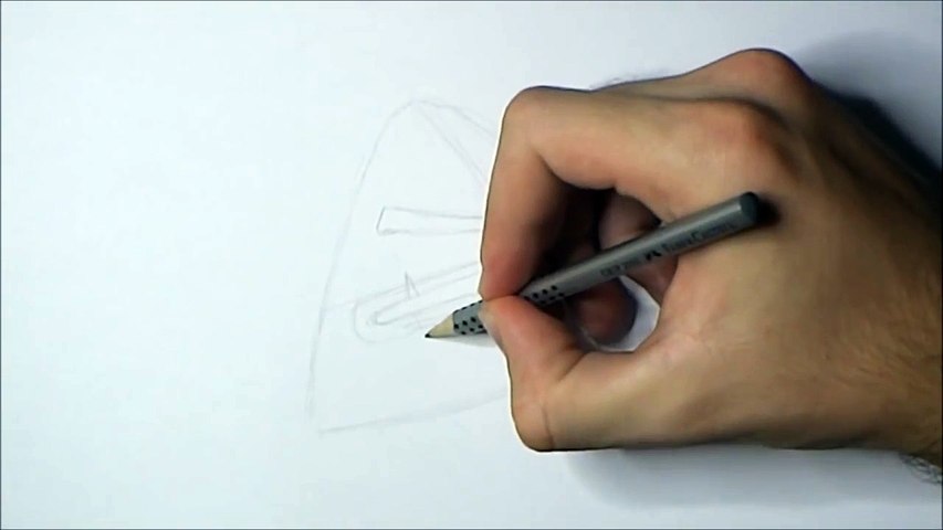 How to Draw Lazer Bird (Angry Birds Space)