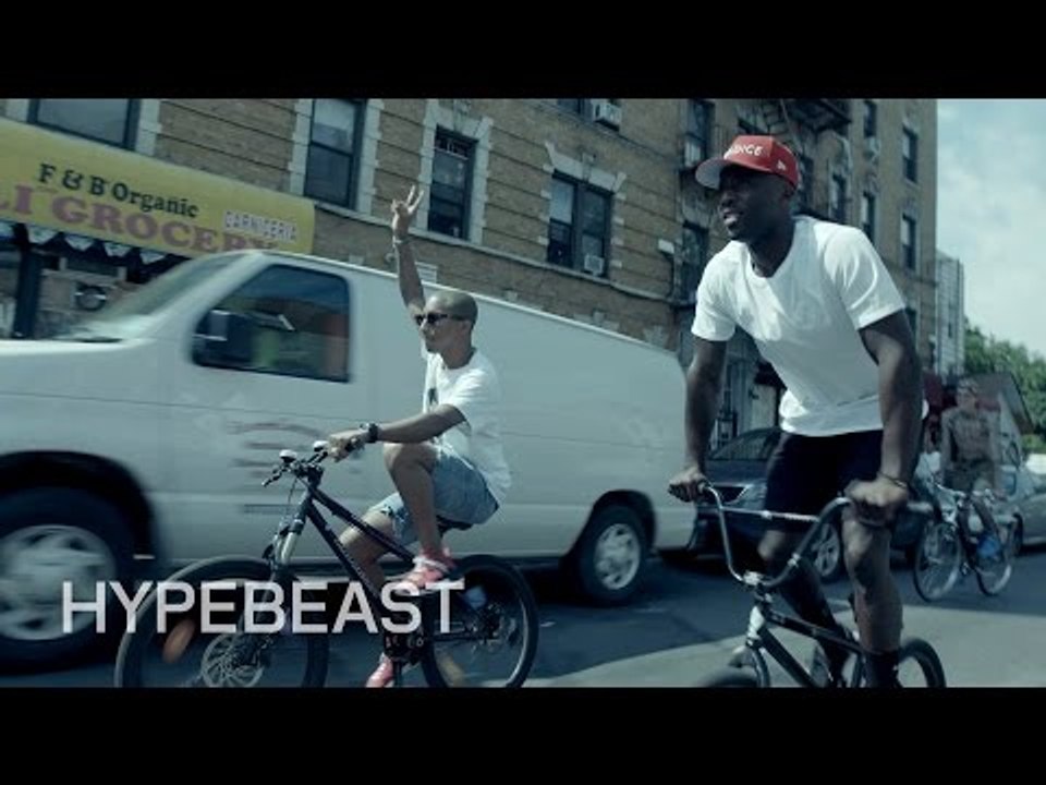 Pharrell, Nigel Sylvester and Their BMX Crew Take Over NYC