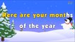 Karaoke Rhymes - Months of the year | Learning Videos For Toddlers | Nursery Rhymes by Kids Tv
