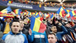 Romania Greece : Imnul national Amazing crowd (Best anthem) Desteapta te romane!