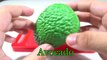 Learn Names of Fruits and Vegetables with Toy Velcro Cutting Fruit Vegetables Playset For