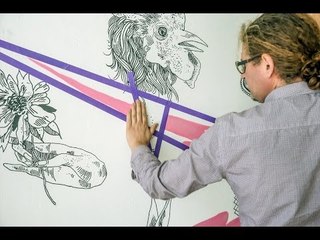 8 Dutch Artists Transform Canal House for Converse Clash Wall Amsterdam