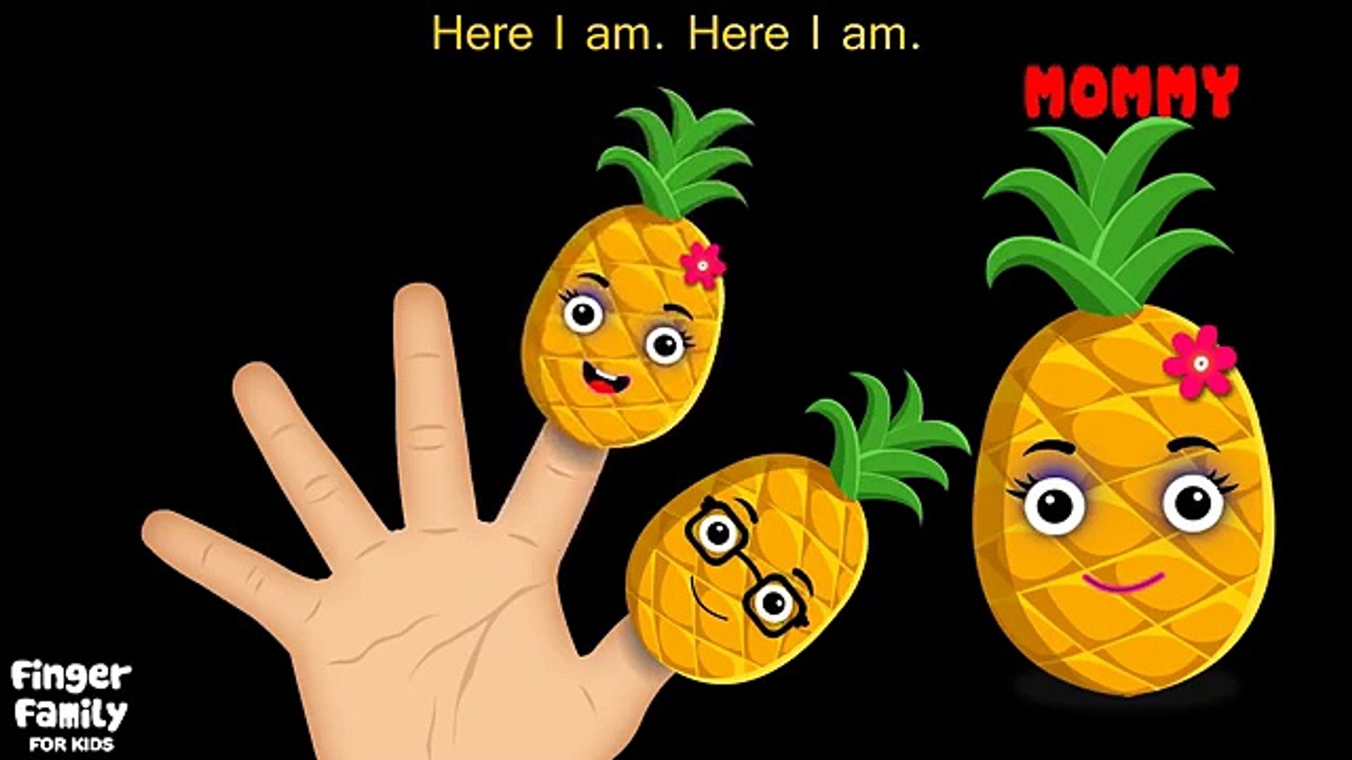 Pineapple Finger Family | Finger Family Songs for kids | Finger Family