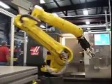 Fanuc Robot Machine Tending HAAS CNC Lathes