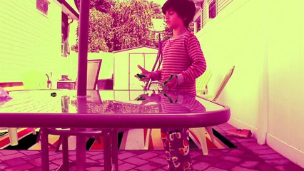 Watch this child turn into a robot