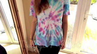 DIY Tie Dye T Shirts for Summer