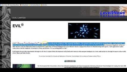 HUMANS WILL BE OBSOLETE BY 2025  ~ EVIL Limited Corp.