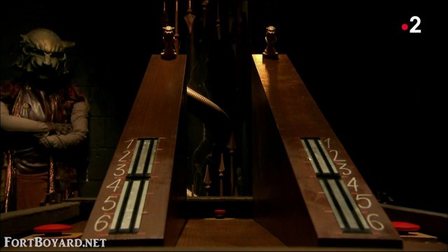 Fort Boyard 2018 : Flora Coquerel dans le duel de la Rampe au Conseil (30 juin 2018)