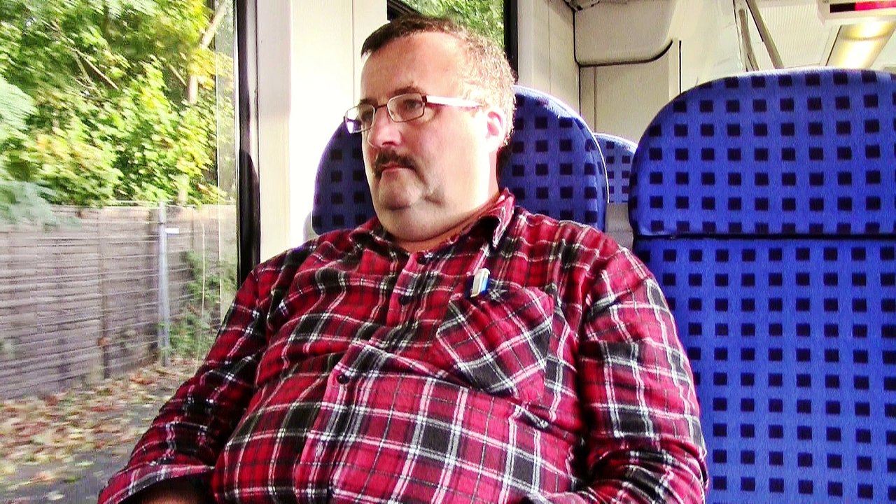 Waserbüffel und Enten in Thür