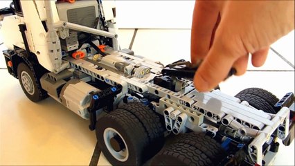 LEGO Technic 6x6 Truck with Tipper Semi Trailer