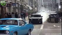 Burn en voiture de luxe : ils se prennent les flics direct !
