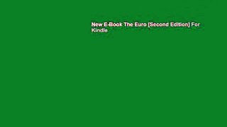 New E-Book The Euro [Second Edition] For Kindle