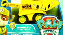 PAW Patrol Rubbles NEW DUMP TRUCK Toy Collection Adventure!