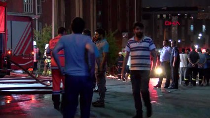 Başakşehir'de Boya İmalathanesinde Yangın-4