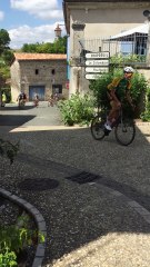 Un des passages des  3 ème caté à Grand Brassac