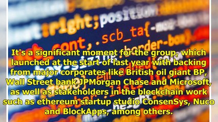 Enterprise Ethereum Alliance Unveils Common Blockchain Standards