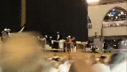 Kabe Örtüsü 3 Metre Yukarı Kaldırıldı- Hac Mevsimi Başladı