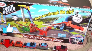 THOMAS AND FRIENDS THE GREAT RACE TRACKMASTER SKY HIGH BRIDGE JUMP TRAINS FLY SPENCER DIES