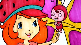 Strawberry Shortcake Berryfest Princess Coloring Book Page Fun for kids to learn Art