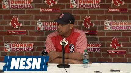 Cora touches on trade deadline before taking on the Phillies