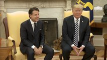 President Trump Meets With Italian PM Giuseppe Conte