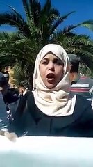 Le comité des familles des détenus en Algérie CFDA et SOS disparus ont observés un sit-in