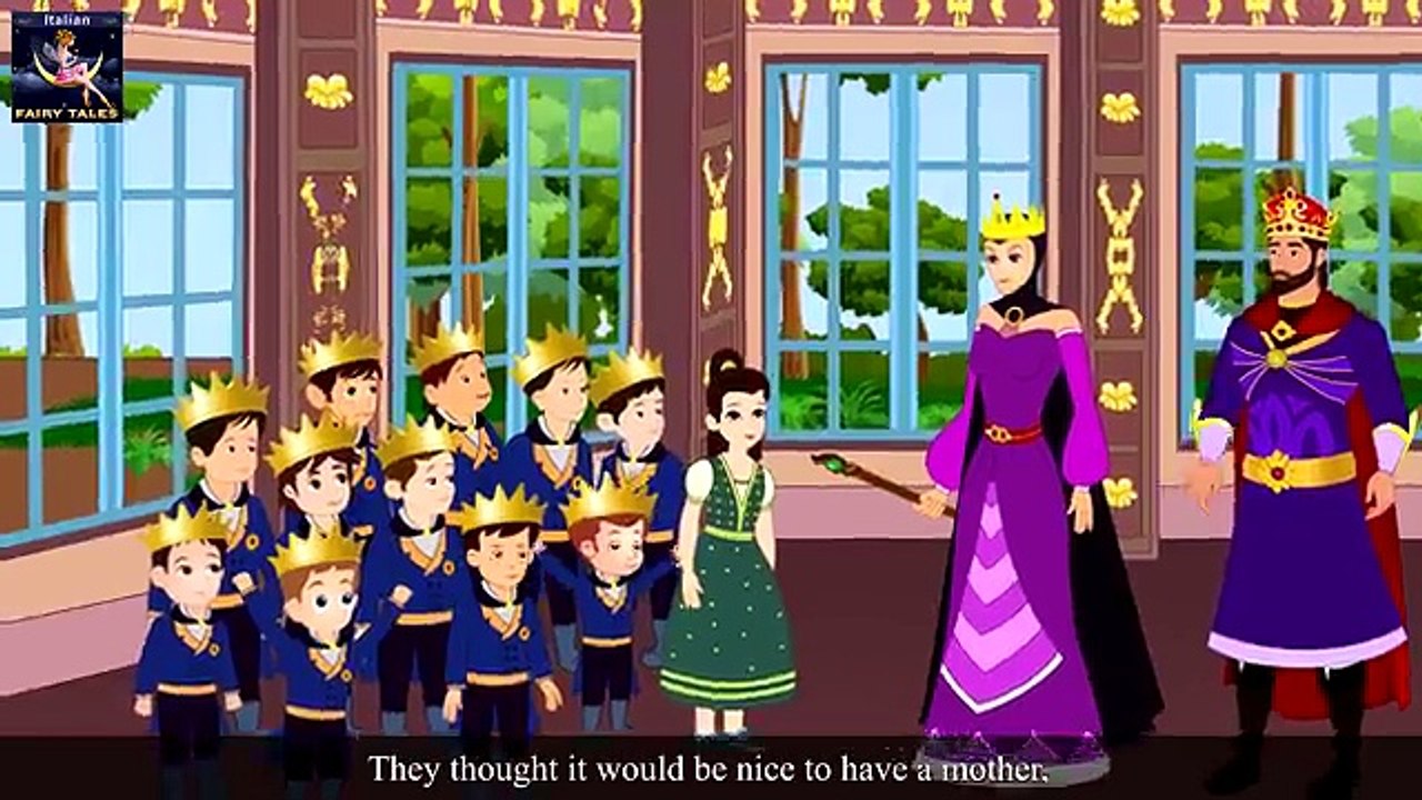 I sette corvi | The Seven Crows in Italian | Storie Per Bambini | 4K UHD | Italian Fairy T