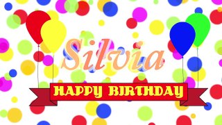 Happy Birthday Silvia Song