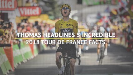 Thomas headlines 5 incredible 201 Tour de France facts