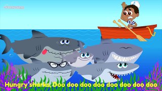 Baby Shark Song ♫ Animal Songs & Camp Songs ♫ Action & Dance Kids Songs by The Learning St