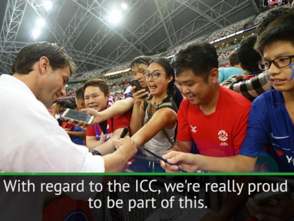 Simeone proud Atletico is playing amongst the big clubs in the ICC