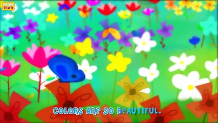 Colors Song | Learn Colors | NEW VERSION | Original Song with Lyrics by Teehee Town