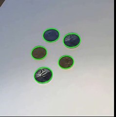 Python OpenCV - Coin Segmentation