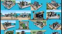 SIMS 3 HOUSEBOATS BUILDING IDEAS HOUSEBOAT PLANS SIMS 4 TOUR DESIGN   007 Yacht Houseboat Floating l