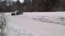 Tesla drift, model s drift, model s drifting, tesla spin, silent drift