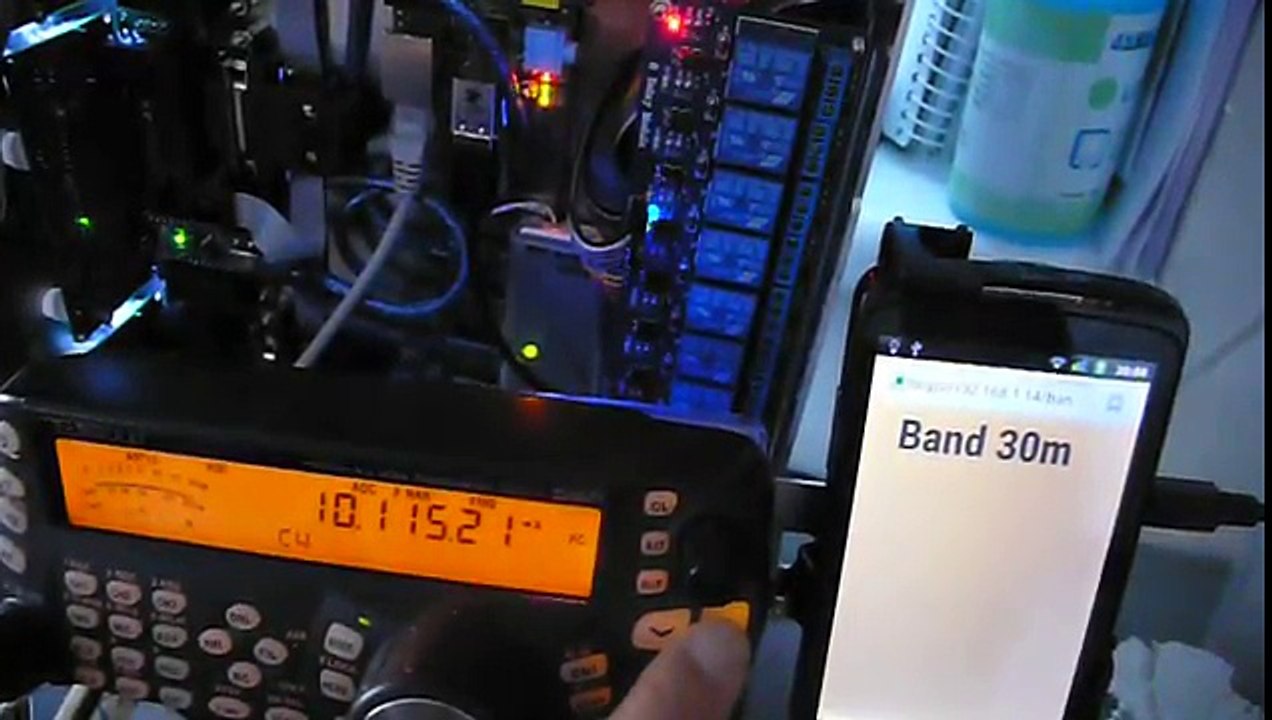 Band decoder with Raspberry PI & RemoteQTH server