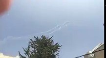 إعلام الاحتلال ينشر فيديو للحظة إطلاق صاروخي باتريوت لاعتراض هدف ما في سماء الجولان