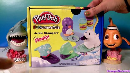 Play Doh Arctic Stampers Sea Animals set Fundamentals new Finding Nemo Disneyplaydough Pi