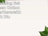 VClife Constellation Printed Bedding Sets Boys Queen Cotton Duvet CoverReversible Dark