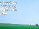 LELVA Cartoon Bedding Childrens Duvet Cover Set Kids Bedding Boys Cotton Baby Bedding Set