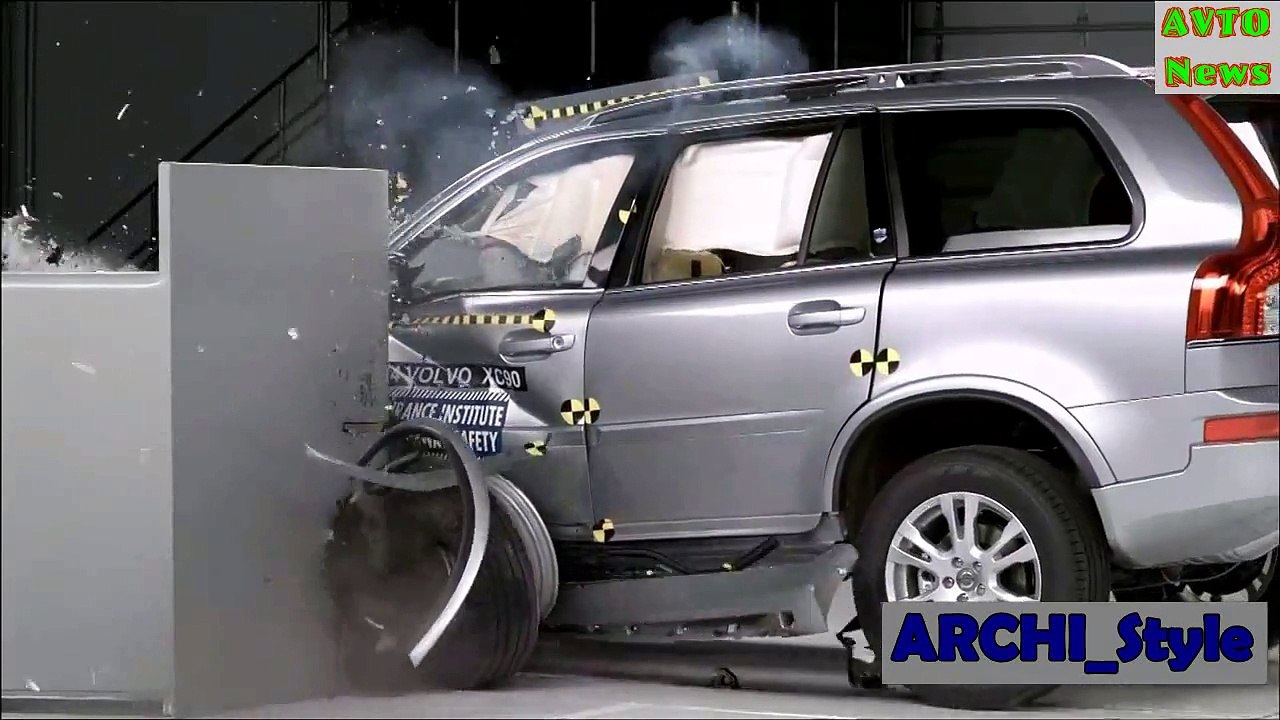 КРАШ-ТЕСТ VOLVO XC90 2012 года | CRASH-TEST VOLVO XC90 2012