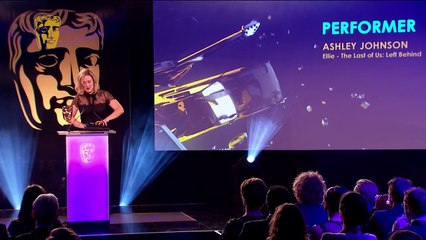 Ashley Johnson wins for Best Performer in The Last of Us | BAFTA Games Awards new