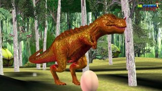 Dinosaur 3D Animation Vs Lion Animals Fight War Short Film for Egg | Dinosaurs For Kids