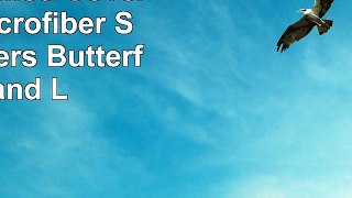 8 Piece Kids Full Butterfly Themed Coverlet Set Microfiber Sheet Flowers Butterflies and
