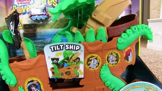 Thomas Adventures SEA MONSTER PIRATE SET! Thomas and Friends | Fun Toy Trains for Kids and